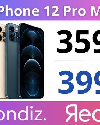 iPhone 12 Pro Max - Ritiro usato Garanzia 2 Anni