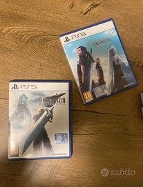 Final fantasy VII Remake e Reunion ps