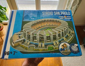 Modellino 3D Stadio San Paolo di Napoli