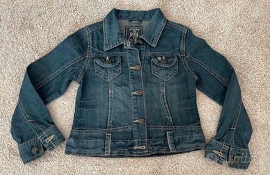 Giubbotto jeans bimba 4/5 anni