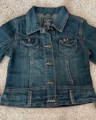 Giubbotto jeans bimba 4/5 anni