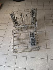 Cestelli per lavastoviglie in acciaio inox