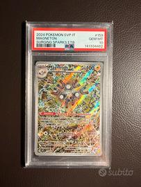 Carta Pokemon Magneton PSA 10 Promo Italiano