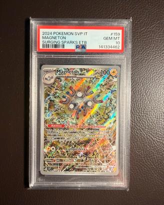 Carta Pokemon Magneton PSA 10 Promo Italiano