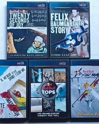 RED BULL SPORT EXTREME - 5 DVD ADRENALINICI