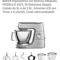 Impastatrice Kenwood mod KVC85.004SI