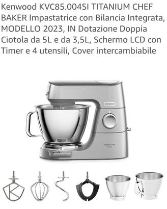 Impastatrice Kenwood mod KVC85.004SI