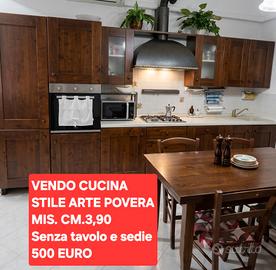 Cucina arte povera