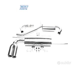 IMPIANTO DI SCARICO PER VOLKSWAGEN VW GOLF V GTI, 