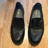 Mocassino pelle nero uomo Pollini taglia 46