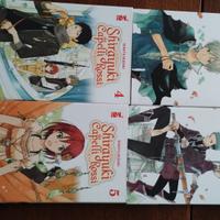 Shirayuki 2-4 Star Comics manga italiano