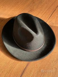 Cappello falda larga feltro lana wool hand made