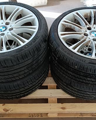 cerchi da 18'' con gomme bmw serie 1