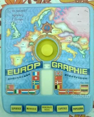 EUROP GRAPHIE gioco didattico anni 70