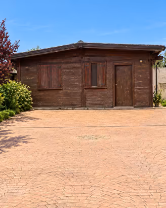 Deposito in legno 7,20 × 5,05 m da smontare