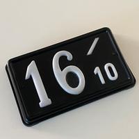 Numero civico palazzo di Milano