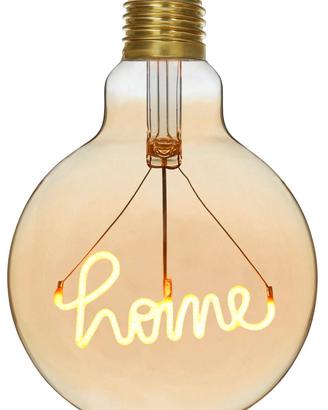 Lampadine scritta HOME e LOVE a Led E27
