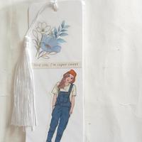 segnalibro con nappina