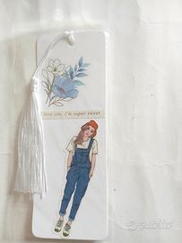 segnalibro con nappina