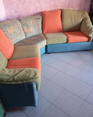 Divano angolare 5 posti