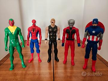 lotto action figure supereroi Marvel Hasbro (1)