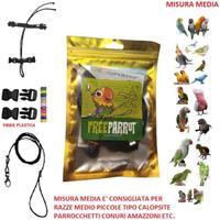 pettorine per pappagalli attacco rapido