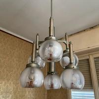 Lampadario in vetro di murano a Boccia