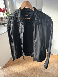 Giacca bikers pelle Diesel 14 anni