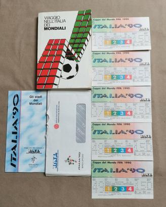Italia 90 Abbonamento Completo Stadio San Paolo NA