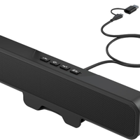 Soundbar PC con Clip per Monitor 20W Stereo usb-C/