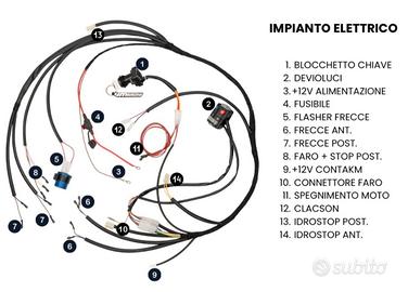 impianto luci VM Racing leggete descrizione 