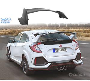 SPOILER ALERON HONDA CIVIC HATCHBACK 16-20 LOOK TY