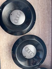 4 coprimozzo Originali Audi A2 140mm Neri
