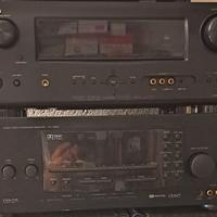 2 Dolby Surround  Denon AVR1610 e Kenwood KR-V990D