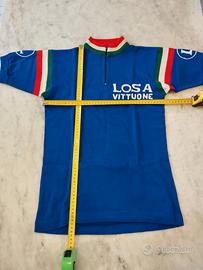 Maglia ciclismo lana anni '80