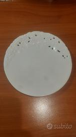 Piattino porcellana farfalle Hervit