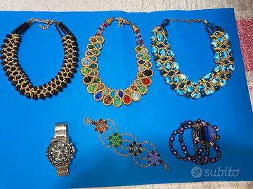 Lotto bigiotteria vintage