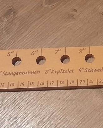 Righello giardinaggio