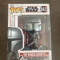 Funko pop the mandalorian with darksaber