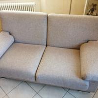 divano in tessuto sfoderabile 2/3  posti
