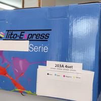 4 Cartucce 203A 203X XL HP Color Laserjet Pro