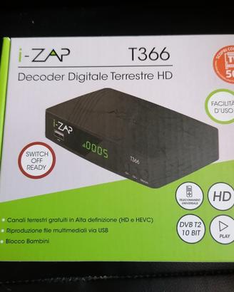 Decoder Digitale Terrestre HD DVB T2 NUOVO