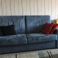 divano letto e poltrona