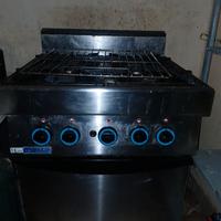 Cucina Modular professionali 4 fuochi con forno