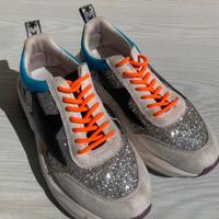 Sneakers shop-art colorate e glitter comodissime