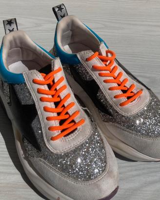 Sneakers shop-art colorate e glitter comodissime