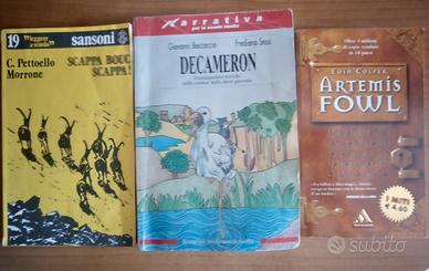 Lotto di 3 libri per ragazzi. Condizioni discrete