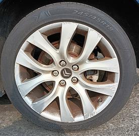 GOMME COMPLETE DI CERCHI IN LEGA 245/45 R18 CITROE
