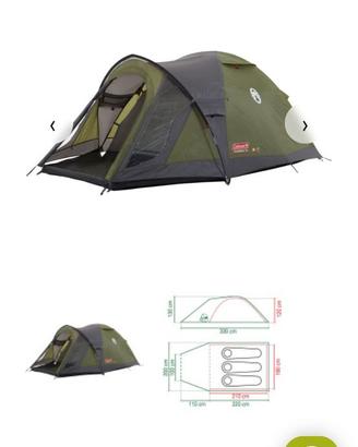 Tenda 3 posti plus Coleman