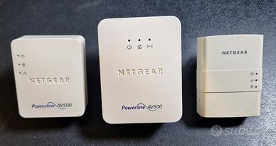 Set Powerline Netgear 500: 1 Wi-Fi  + 2 adapter